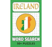 Ireland Word Search Puzzle Book: Word Searches with Easy to Read Print about Ireland, Leprechauns, Rainbows and More | 6x9 inches, 110 pages | 50+ ... Gift for Vacations, Holidays, and Free Times