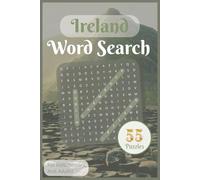 Ireland Word Search Puzzle Book: Word Searches with Easy to Read Print Featuring Ireland's Culture, History and Scenic Landscapes . | 6x9 Inches | 110 ... Gift for Vacation, Holidays and Loved ones.