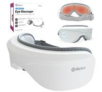 iReliev Eye Massager with Heat, Bluetooth Music Heated Massager for Migraines, Eye Strain, Dark Circles Eye Bags Dry Eye Improve Sleep, Best Gift for Women/Men