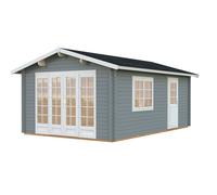 Irene M (3.8x5.7m | 19.0m2 | 44mm) Spacious Garden Log Cabin