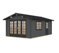 Irene M (3.8x5.7m | 19.0m2 | 44mm) Spacious Garden Log Cabin