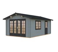 Irene M (3.8x5.7m | 19.0m2 | 44mm) Spacious Garden Log Cabin
