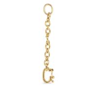 Irene Neuwirth 18K rose gold letter C chain extender - Pink One Size