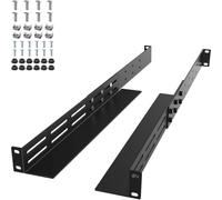 IRENPORU 1U Universal Rack Mount Rails, 4-Post Server Rack Rail