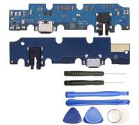 iReplaceParts Charging Port For Samsung Galaxy Tab A7 Lite T220 T225 Dock Connector Headphone Jack Replacement With Lower Microphone and Tool Kit