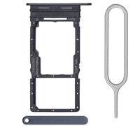 iReplaceParts SIM Tray Replacement Dual Sim Holder Slot Rubber Gasket With Sim Tray Ejector Tool For Samsung Galaxy A16 5G SM-A166 (Dark Blue)