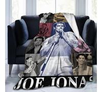 Ireser Joe Actors Jonas Blanket Throw Blankets Ultra Soft Flannel Lightweight Throws for Couch, Bed,All Seasons Use 50"x40"