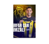 İrfan Can Kahveci Classic Action Poster Football Athlete Star Painting On Canvas Wall Art Scroll Picture Print Living Room Walls Decor Homes Unframe-style 12x18inch(30x45cm)