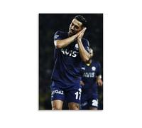 İrfan Can Kahveci Classic Action Poster Football Sports Star Canvas Wall Art Picture Prints Hanging Photo Gift Idea Decor Homes Artworks Unframe-style 08x12inch(20x30cm)