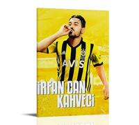 İrfan Can Kahveci Classic Action Poster Football Star Art Canvas Painting Decor Wall Print Photo Home Modern Decoratives Frame-style 08x12inch(20x30cm)