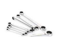 IRFHDCX 2pcs Double Box End Ratcheting Wrench Metric 72 Tooth Ratchet Spanner Tools CR-V Steel Dual for Auto Repairs for Pipe Furniture Machinery DIY(1PC 9x11mm)