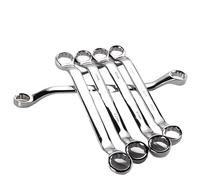 IRFHDCX Dual-Ended Box End Wrench with Multifunctional Offset Ring Spanner - Heat Treated, Hardened Carbon Steel 5,5mm-41mm for Pipe Furniture Machinery DIY(9-11mm)