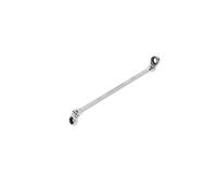 IRFHDCX Flex-Head Extra Long Ratcheting Wrenches Double Box End Chrome Vanadium Steel 72-Tooth Wrench Set, Metric 8mm - 19mm for Pipe Furniture Machinery DIY(8mm-9mm)