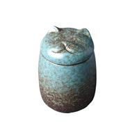 IRFHDCX Pet Urns For Dogs Ashes Cat Shape Urn For Pet Ashes Memorial Cremation Decorative Urns For Funeral，Cat Urn，Dog(Dark Grey)