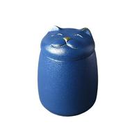 IRFHDCX Pet Urns For Dogs Ashes Cat Shape Urn For Pet Ashes Memorial Cremation Decorative Urns For Funeral，Cat Urn，Dog(Light yellow)