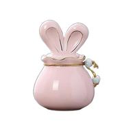 IRFHDCX Pet Urns For Dogs Ashes Mini Ceramics Pet Urn Cremation Memorial And Funeral Casket Coffin Keepsake(Color 04)