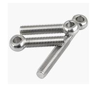 IRFHDCX Screw Eyes 5/2/1PCS Ring Link Bolt Fisheye Eye Slip Hole Screw M5 M6 M8 M10 M12 M16 GB798 304 Stainless Steel(M10x50 2pcs)