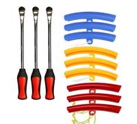 IRFHDCX Tyre Levers 3/6/12pcs Rim Protector Tire | Changing Lever Tools Auto Spoon Kit Motorcycle Bicycle Levers