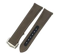 IRFKR For Omega Seamaster 300 Speedmaster AT150 Planet Ocean Smooth Cowhide Watch Strap 19mm 20mm 21mm Genuine Leather Watchband