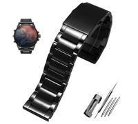 IRFKR Gold Color Stainless steel watchband 22mm 24mm 26mm 28mm men's solid metal bracelet for diesel DZ7333 DZ4344 watches band(Black,28mm)