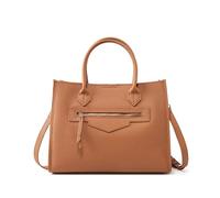 IRFKR Large Capacity Women Handbag High Quality Genuine Leather Crossbody Bags Luxury Designer Bags Casual Commuter Bag(Brown)