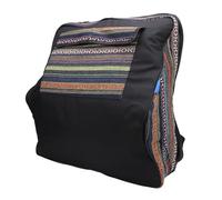 Irfora Adjustable 48-120 Bass Accordion Backpack, Large Storage Cotton Fabric Bag, Comfortable Shoulder Straps, Front Zip Pocket, Smooth Hardware Zip, PVP Regulating Ring, Triangular