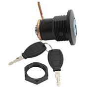 Irfora Aluminum Plastic Scooter Fitting Tail Lock, Rustproof Motorcycle Rear Trunk Lock with Universal Compatibility, Easy Installation for Scooters, Motorcycles, Electric Motorcycles (C hook)