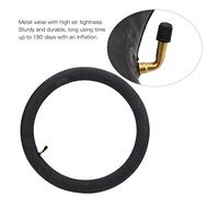 Irfora Butyl Rubber, Highly Elastic, Multiple Specifications for Electric Bicycle Inner Tube with Metal Bent Valve, Up to 180 Days Using Time, Lightweight, Easy to (18X2.50 curved mouth)