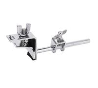 Irfora Cowbell Clamp Adjustable with Strong Clamping Force, Easy to Use for Drummers, Cowbell Clamp for Bass Drum Hoop Installation, Constructed From Stainless Steel