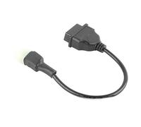 Irfora Diagnostic Cable Adapter, OBD2 to 4 Pin Converter Cable For Motorbikes, Built With Premium ABS Material, Small and Light, Practical in Use, Fits For K-Line Models Only, As