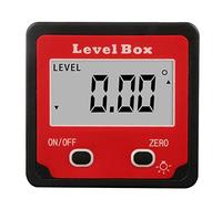 Irfora Digital Level Protractor Inclinometer Mag-netic Level Angle Meter Angle Finder Level Box Angle Measuring Tool for Carpentry/Building/Automobile