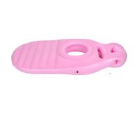 Irfora Full Body Pillow with Belly Hole Comfortable Lightweight PVC Inflatable Pool Float for Sleeping Support (Pink)