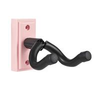 Irfora Guitar Wall Mount Hanger Hook Guitar Wall Hook Hanger Solid Sturdy Black Metal Holder Hanger Multifunction Hanger Acoustic Electric Bass Guitars