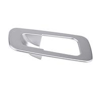 Irfora Handbrake Cover Trim for E Class W213 GLC Class X253 C Class W205, Prevent Scratches and Dust, Fashionable Design, High Quality ABS Plastic, Self Adhesive, Silver, 9.5 * 5cm/3.7