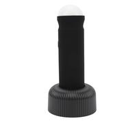 Irfora LED Night Light with Rechargeable Nursing Lamp, Stable Base Handheld Warm Night Light for Bedroom, Amazing Nursing Lamp Turns On with a Simple Downward Tug (Black)