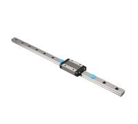 Irfora Linear Slide Rail, Block Positioning High Precision, Slider Easily Move for Most Automatic Equipment, Slide Guide Rail with Linear Guide Track 250mm-550mm (300mm)