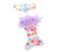 Irfora Lovely Doll Outfit with Headdress, Premium Cloth Material, Meticulously Crafted Dress for 6.7in Dolls, Creative Design, Ages 3-14