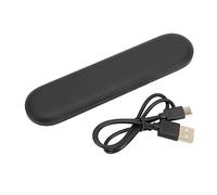 Irfora Mini Bone Conduction Pillow Speaker, Portable Sleeping Speaker for Deep Sleep, Relieve Stress with Timer Function, Great Help for Adults and Babies to Fall Asleep, Support (Black)