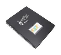 Irfora Music Sheet Folder, Large Capacity, Comfortable Viewing, Organized and Stylish, Practical Design for Students, Music Enthusiasts, A4 Paper, Total 40 Pages (C)