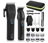 Irfora Professional Electric Hair Clipper Set Efficient Speed Adjustment Durable Motor Low Noise for Home Use