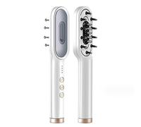 Irfora Scalp Roller For Hair Growth,Rice Scalp Medicine Device Beam Health Hair Comb Micro T Radio Frequency Instrument Hair Care Instrument Scalp Massager Hair Comb Kd3806 White