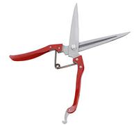 Irfora Sheep Clipper, Stainless Steel Manual Shear Trimming Scissor with Spring for Livestock Trimming, Comfortable Non-Slip Handle
