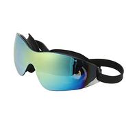 Irfora Swimming Goggles with PC Mirror and Adjustable Strap | No leaking, durable silica gel, wide angle view, suitable for outdoor diving