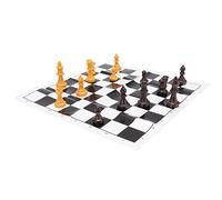 Irfora Travel-Friendly International Chess Set (Red Box) | Lightweight and compact, iron box for protection, great for parties, leisure