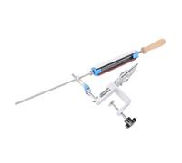 Irfora Whetstone Sharpening System for Precision Honing | Aluminum alloy construction, Compatible with kitchen tools, Includes 120 to 1500 grit stones
