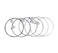 Irfora ZIKO Guitar Strings Electric Guitar Strings Wound Extra Light 6 String Set Bright Timbre Smooth Hand Feel with Hexagonal Core Holed Ball End for Electric Gu (DN-009)