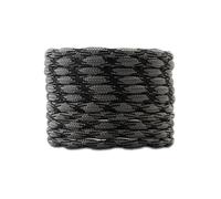 IRGVJIFR Hiking Shoelaces 4 pair Heavy Duty Shoelaces Round Boot Laces For Boots Work & Hiking Shoes Double Spherical Cross Woven For going out(Dark gray black,160cm)