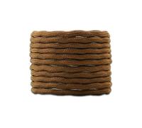 IRGVJIFR Hiking Shoelaces 4 pair Heavy Duty Shoelaces Round Boot Laces For Boots Work & Hiking Shoes Double Spherical Cross Woven For going out(Light brown,100cm)