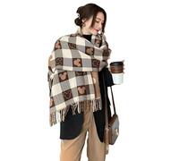 IRGVJIFR Winter Scarf Women's Scarf Cute Cartoon Figure Fashion Girls Winter Warm Soft Holiday Gifts(Mickey Mouse B)