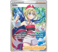 Irida 186/189 Rare Ultra Pokemon Card (SWSH Astral Radiance) + 1x TitanCards® Toploader